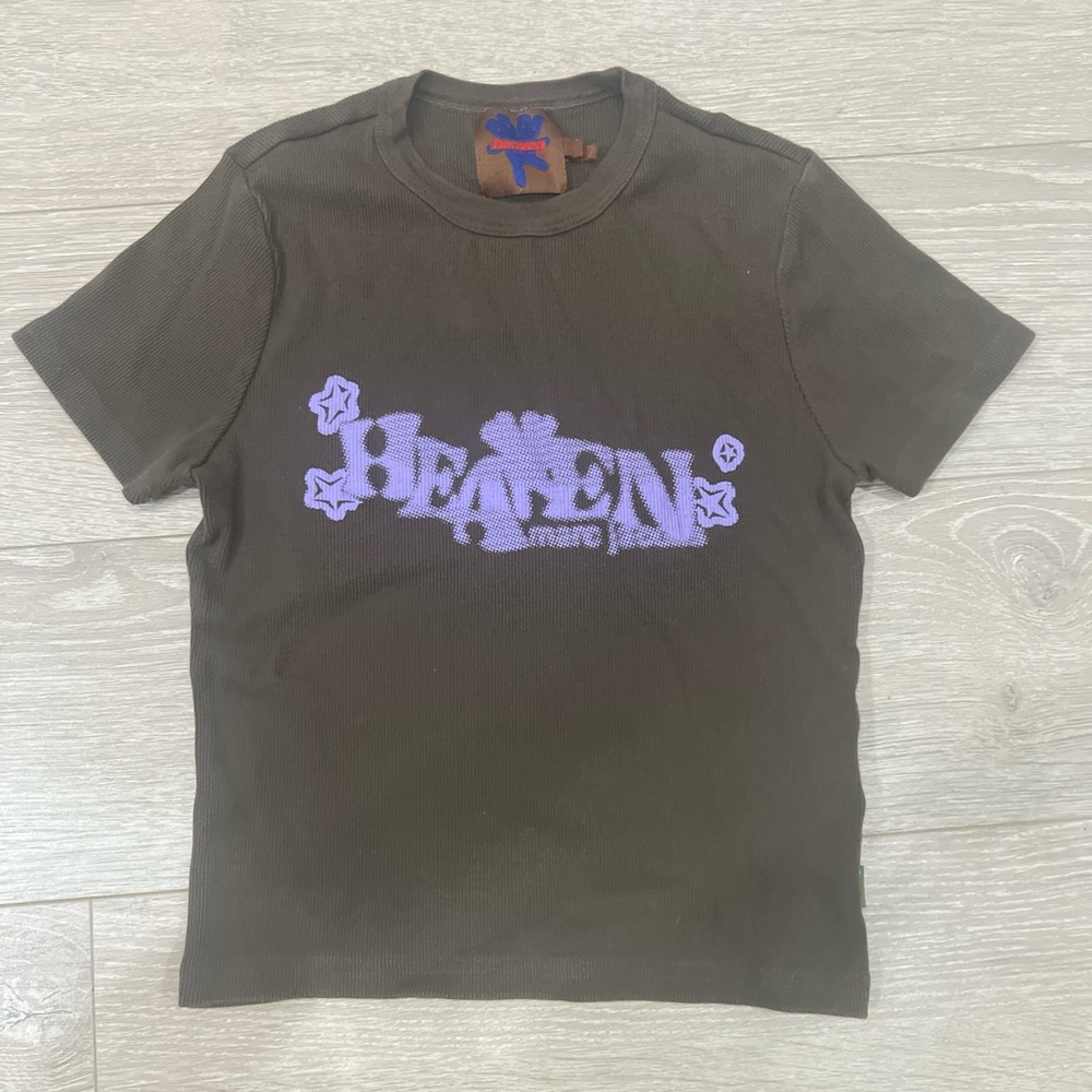 SOLD Heaven by Marc Jacobs Brown baby graphic tee